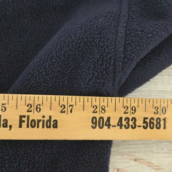 Vintage Y2K FUBU Platinum Mens size XXL Spell Out Logo Blue Fleece Hoodie - Picture 5 of 6